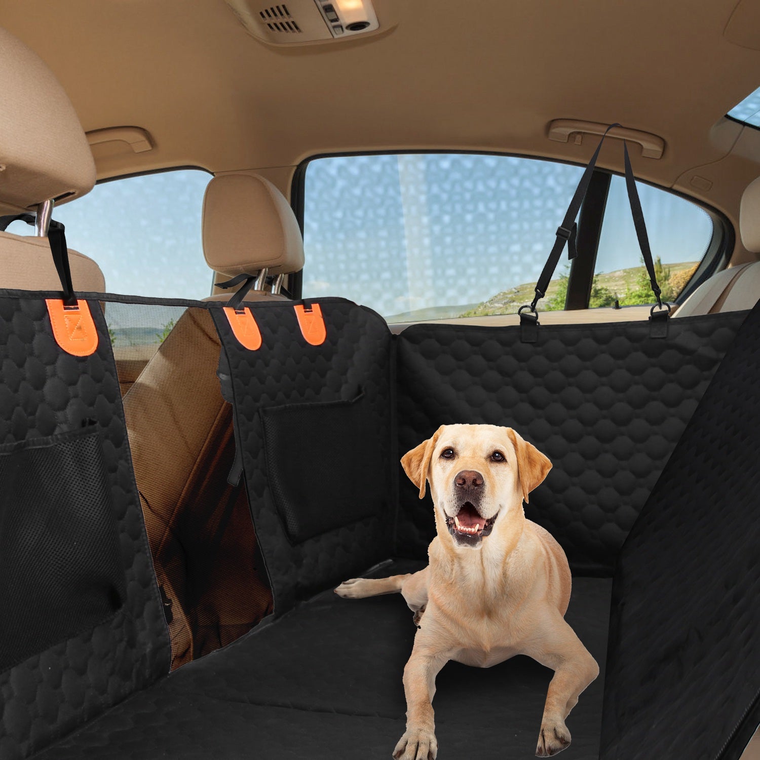 Waterproof Dog Car Back Seat Cover