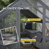 Outdoor Catio Cat Enclosure Waterproof Cover