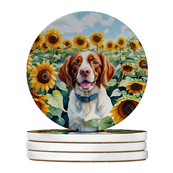 Silky Terrier Sandstone Coasters