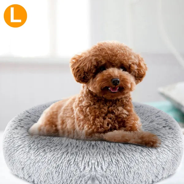 Soft Warm Fleece Pet Sofa Bed L Size