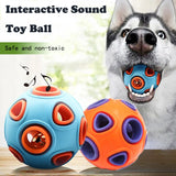Dog Rubber Bell Ball Chew Toy