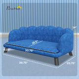 Pearl Design Pet Sofa Bed Dark Blue