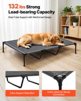XL Elevated Dog Cot Bed with Metal Frame
