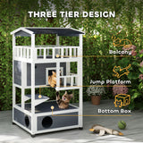 Outdoor Weatherproof Cat House