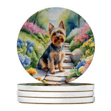Silky Terrier Sandstone Coasters