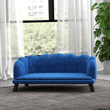 Pearl Design Pet Sofa Bed Dark Blue