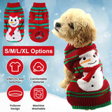 Pet Christmas Turtleneck Sweater for Dogs & Cats
