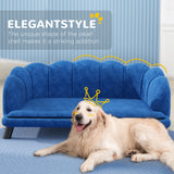 Pearl Design Pet Sofa Bed Dark Blue