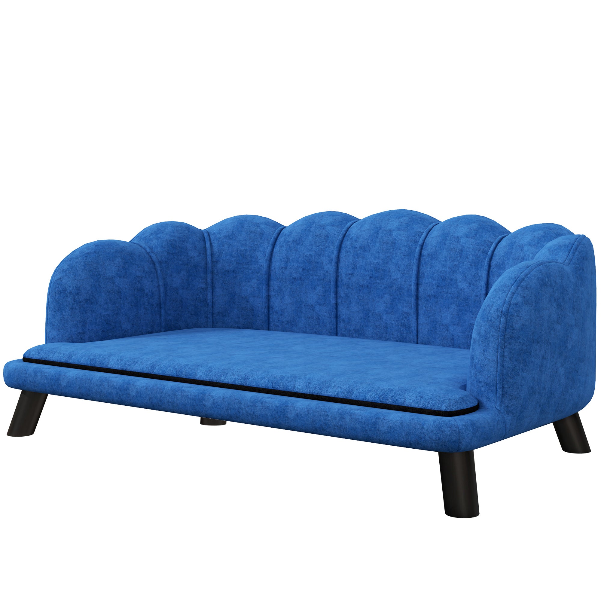 Pearl Design Pet Sofa Bed Dark Blue