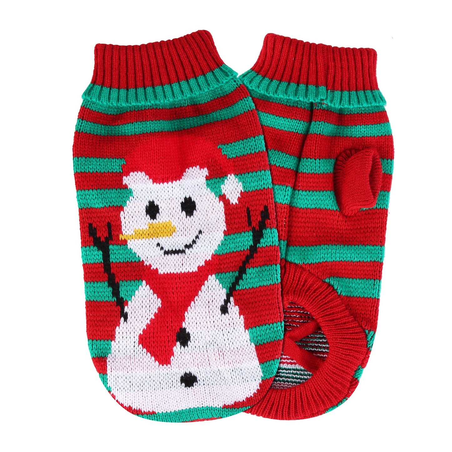Pet Christmas Turtleneck Sweater for Dogs & Cats