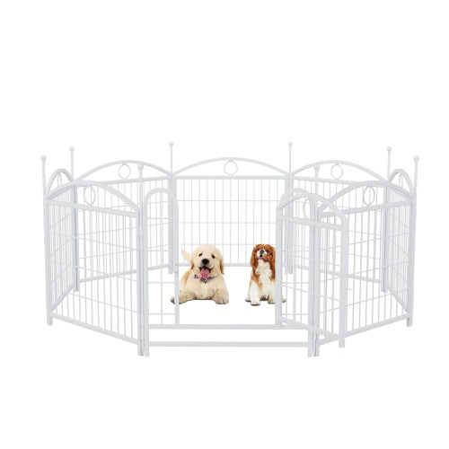 24” 8-Panel Indoor Metal Dog Playpen
