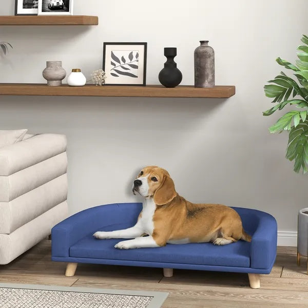 Large Dog Sofa Bed with Washable Cushion