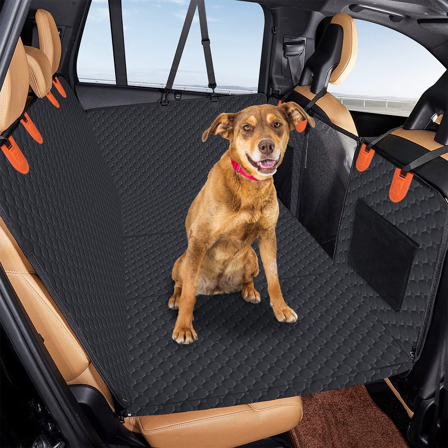 Waterproof Dog Car Back Seat Cover