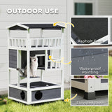 Outdoor Weatherproof Cat House
