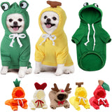 Cute Fruit Fleece Dog Hoodie Winter Coat