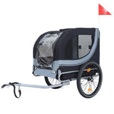 Large Folding Dog Bike Trailer